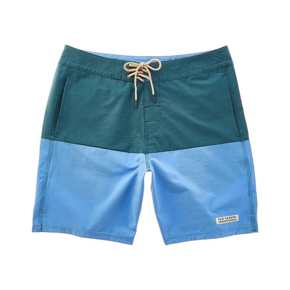 Fair Harbor Mens  The Nautilus Swim Short, Blue